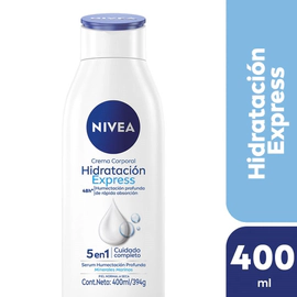 Nivea Crema Body Hidratacion Expres Piel Normal 400 ml