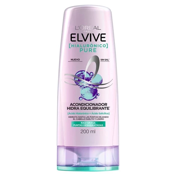 Elvive Acondicionador Hialuronico Pure 200 ml