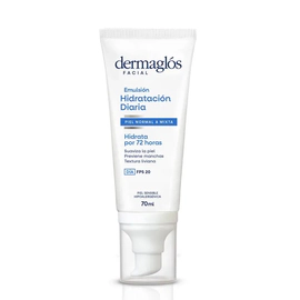 Emulsión Dermaglós Hidratante de Día FPS20 70 Ml