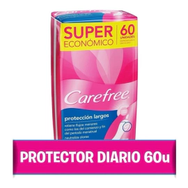 Carefree Proteccion Largo x 60 Unidades Unico