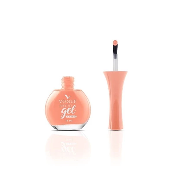 Vogue Esmalte Efecto Gel Coleccion Amazonia Color Flamingo