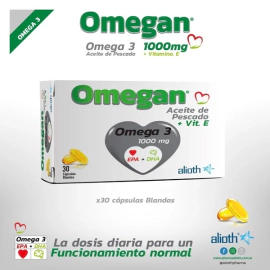 Omegan Omega 3 Aceite de Pescado (30 Capsulas Blandas)