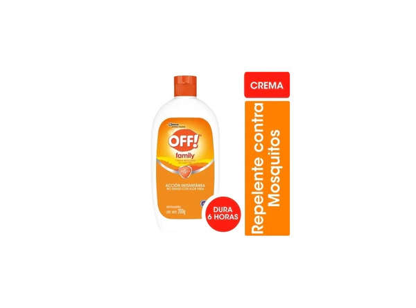 Repelente Para Mosquitos Off Crema Family Active X200Gr
