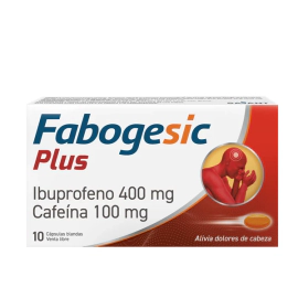 Savant Fabogesic Plus 400-100 Mg X 10 Caps