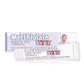 Merthiolate Crema Reconstituyente Y Protectora Para Bebé 40 gr