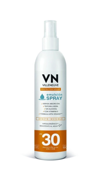 Vn Protetor Solar Spray Emulsion Fps30 190 ml