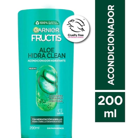 Acondicionador Fructis Aloe Hidra Clean 200 Ml