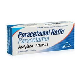 Paracetamol Raffo 500 Mg X 20 Comprimidos