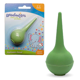 Bebefantitos Aspirador Nasal de Goma (0 a 6 meses)