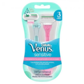 Maquinas Para Afeitar Venus Sensitive x 2 un
