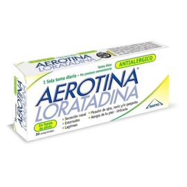Aerotina Loratadina X 10 Comprimidos