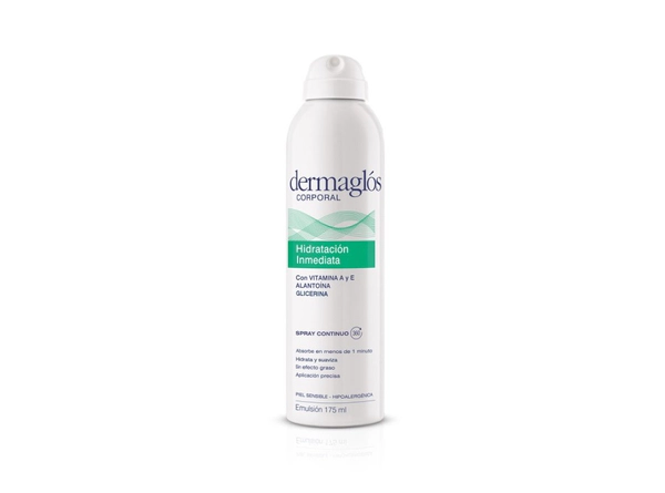 Emulsión Dermaglós Hidratación Inmediata Spray 175Ml