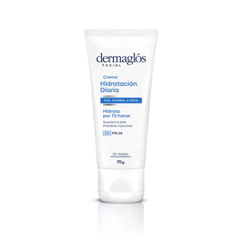 Crema Dermaglós Hidratante día FPS20 piel normal x70g