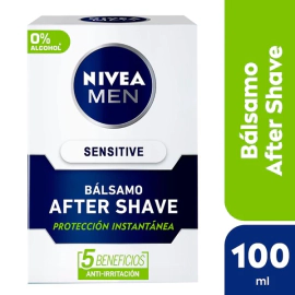 Nivea Bálsamo After Shave men Sensitive Para Piel Sensible 100 ml