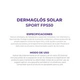 DERMAGLOS SOLAR SPORT F50 EM FPS50 emuls. x 100 ml