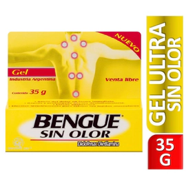 Ultra Bengue Bengue Desinflamante Gel Sin Olor X 35 Gramos