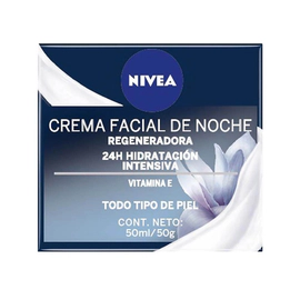 Nivea Crema Facial Hidratante Noche Essentials Regeneradora Piel Normal 50 ml