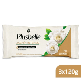 Plusbelle Jabon Jazmin 120 gr (3 Unidades)