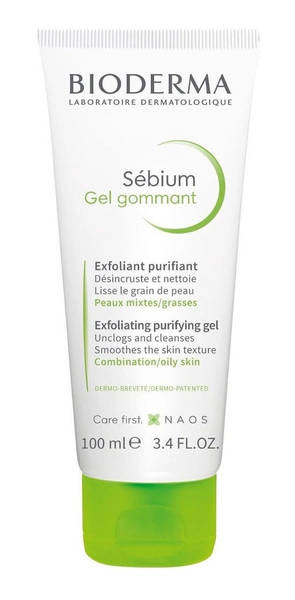 Gel Gommant Bioderma Sébium Para Piel Grasa/mixta De 100ml