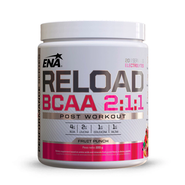 Suplemento deportivo reload polvo 220 gr