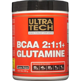 Ultra Tech Suplemento Dietario Bcaa Glutamine x 220 gr