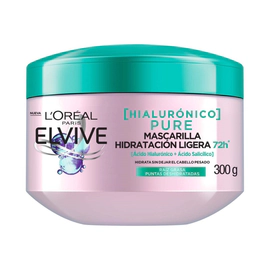 Elvive Crema de Tratamiento Hialuronico Pure 300 ml