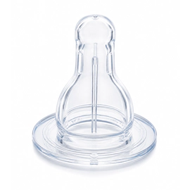 4037 TETINA P/MAMADERA SILICONA - FLUJO MEDIO - EN BLISTER