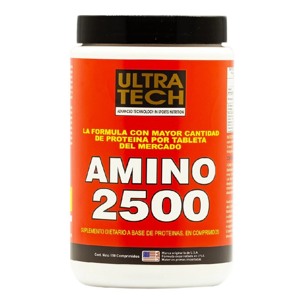 Ultra Tech Suplemento Dietario Amino 2500 x 150 comprimidos