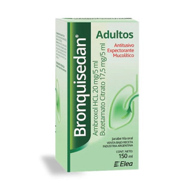 Bronquisedan Adultos Jarabe X 150 Ml