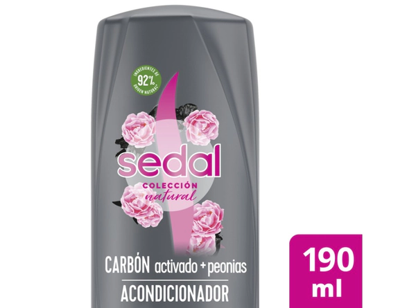 Acondicionador Sedal Carbón Activado Y Peonias X190Ml