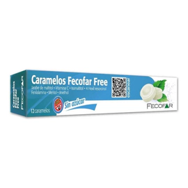 Fecofar Free Caramelos Dolor De Garganta Con Vitamina C 12u