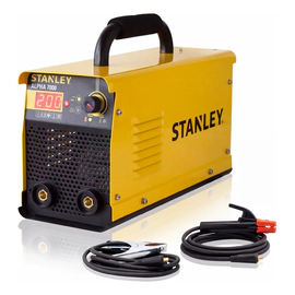Soldadora Stanley Alpha 7000 Inverter 200 A Mma Tig Lift Amarillo