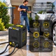 Hidrolavadora Michelin 150 Bar 1900watts 460 Litros/minuto Negro 50 Hz
