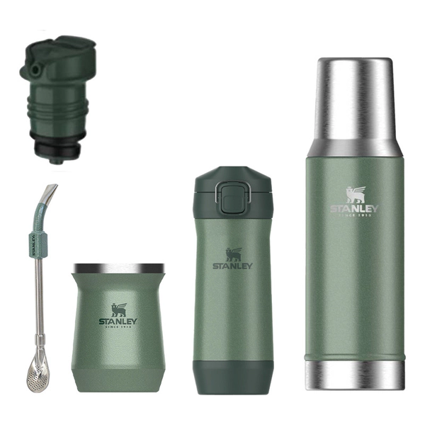 Combo Set Matero Stanley Termo 800ml Mate Bombilla Yerbera F