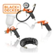 Kit 4 Piezas Black+decker Para Compresor De Aire 1/4