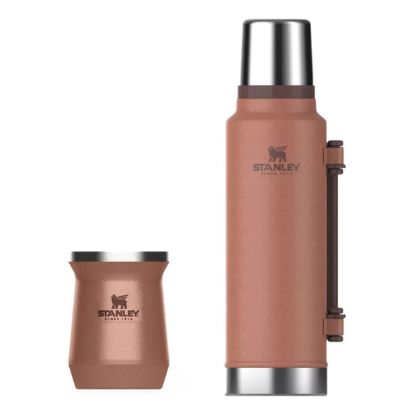 Combo Stanley Original Termo 1.4 Lts Y Mate Colores