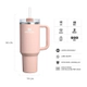 Vaso Stanley Quencher Oasis | 1.18 Lts. Peach Whip Gloss