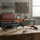 Kit 6 Piezas Black+decker Para Compresor De Aire 1/4