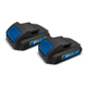 Taladro Percutor Inalambrico C/maletin Goodyear 21v 13mm Fs Azul 50 Hz