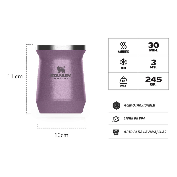 Combo Stanley Original Termo 950ml +mate Y Bombilla Stanley