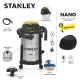 Aspiradora Stanley 19L + Mini Nano Regalo Plateado Negro Amarillo