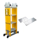 Escalera Articulada Dielectrica Stanley 4x4 C/ Plataforma