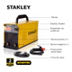 Soldadora Stanley Alpha 7000 Inverter 200 A Mma Tig Lift Amarillo