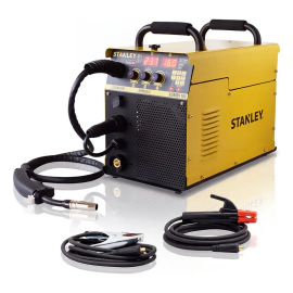 Soldadora Stanley Kombi Inverter Mig Tig Lift Mma 160a Fs Amarillo