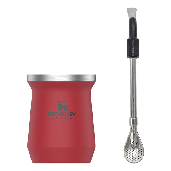 Mate Stanley Acero Inoxidable Termico + Bombilla Spoon