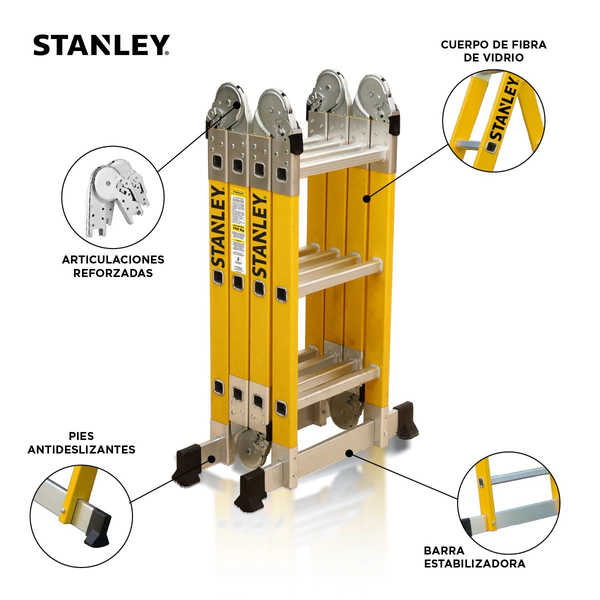 Escalera dieletrica Stanley