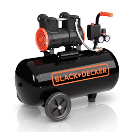 Compresor Aire Black+decker 50L Silencioso 2HP 116PSI Negro 50Hz