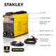 Soldadora Stanley Alpha 2500 Inverter Mma + Tig 120 A Fs Amarillo