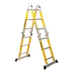 Escalera Articulada Dielectrica Stanley 4x3 C/ Plataforma