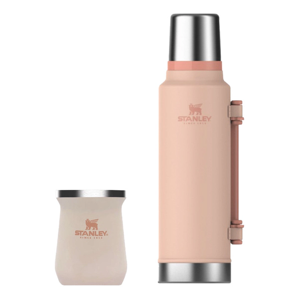 Combo Stanley Original Termo 1.4 Lts Y Mate Colores